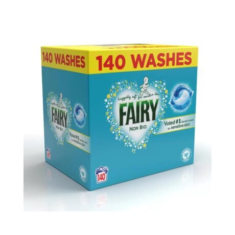 【2026!!!. sale !!! over 9999+ sold !!!!】Fairy Non Bio Pods. 140 Washes. Laundry Detergent. Washing Liquid Tablets/Capsules